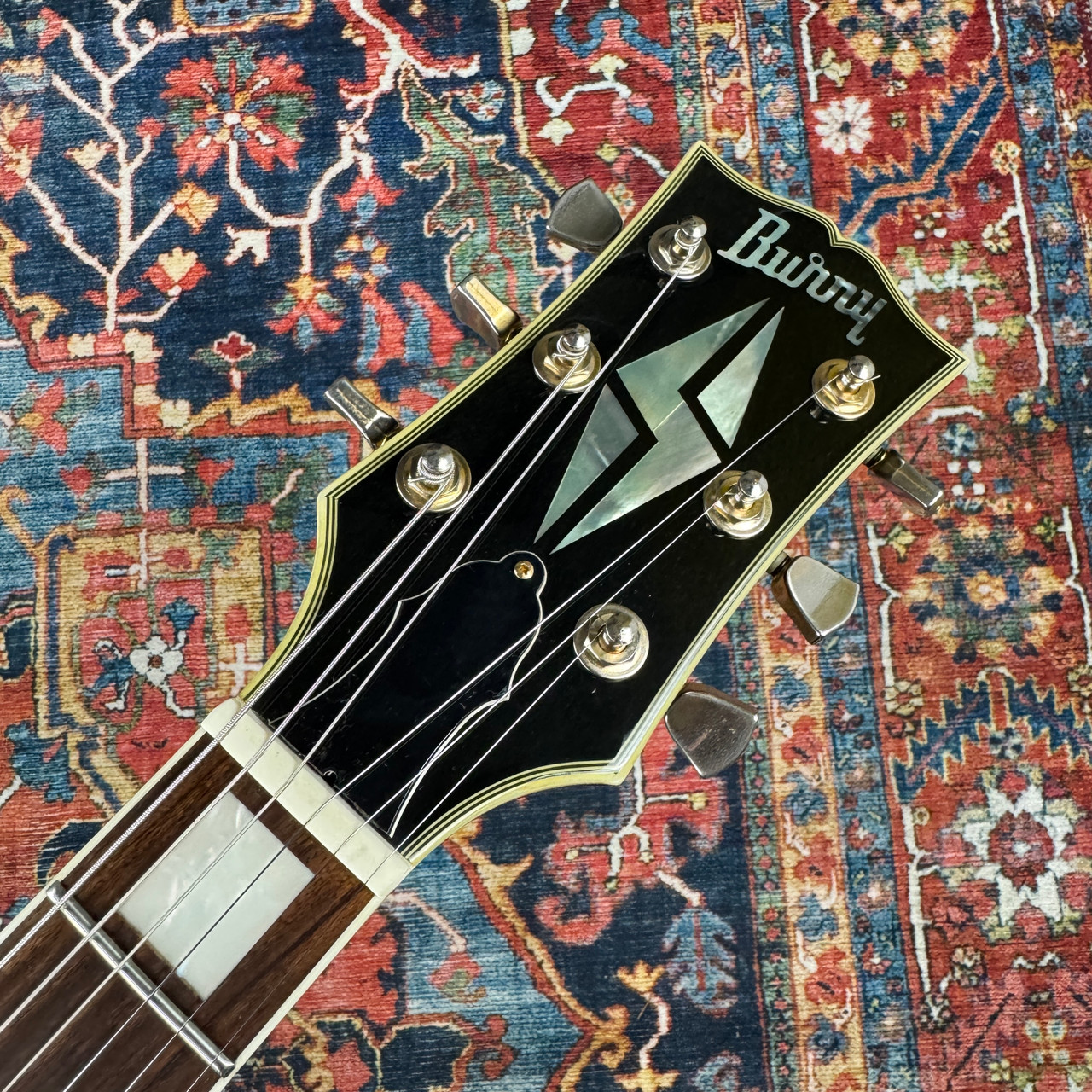 Video* Fernandes/Burny RLC-55 Les Paul Custom Black - 1998