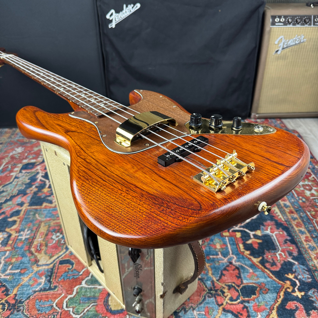 Fender Custom Order KK-2 Ash Jazz Bass MOD Fujigen -1993
