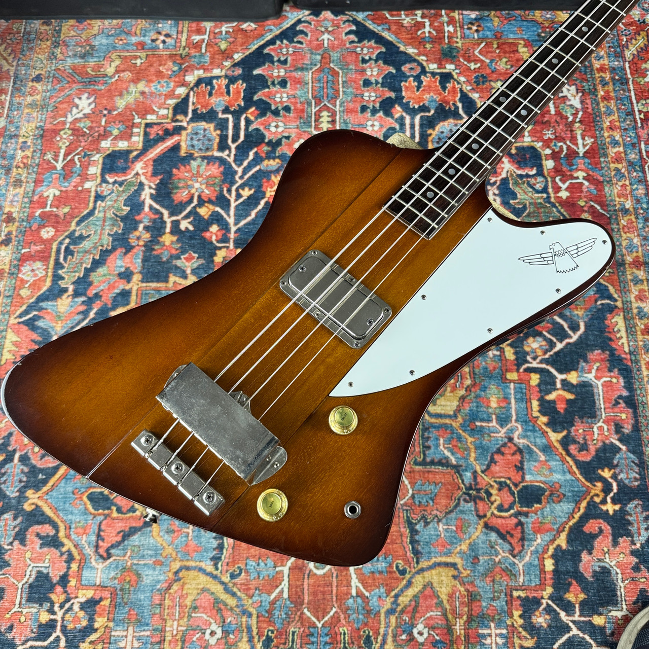 Greco Thunderbird Bass Model TB-900 w/Tags and OHSC Tobacco