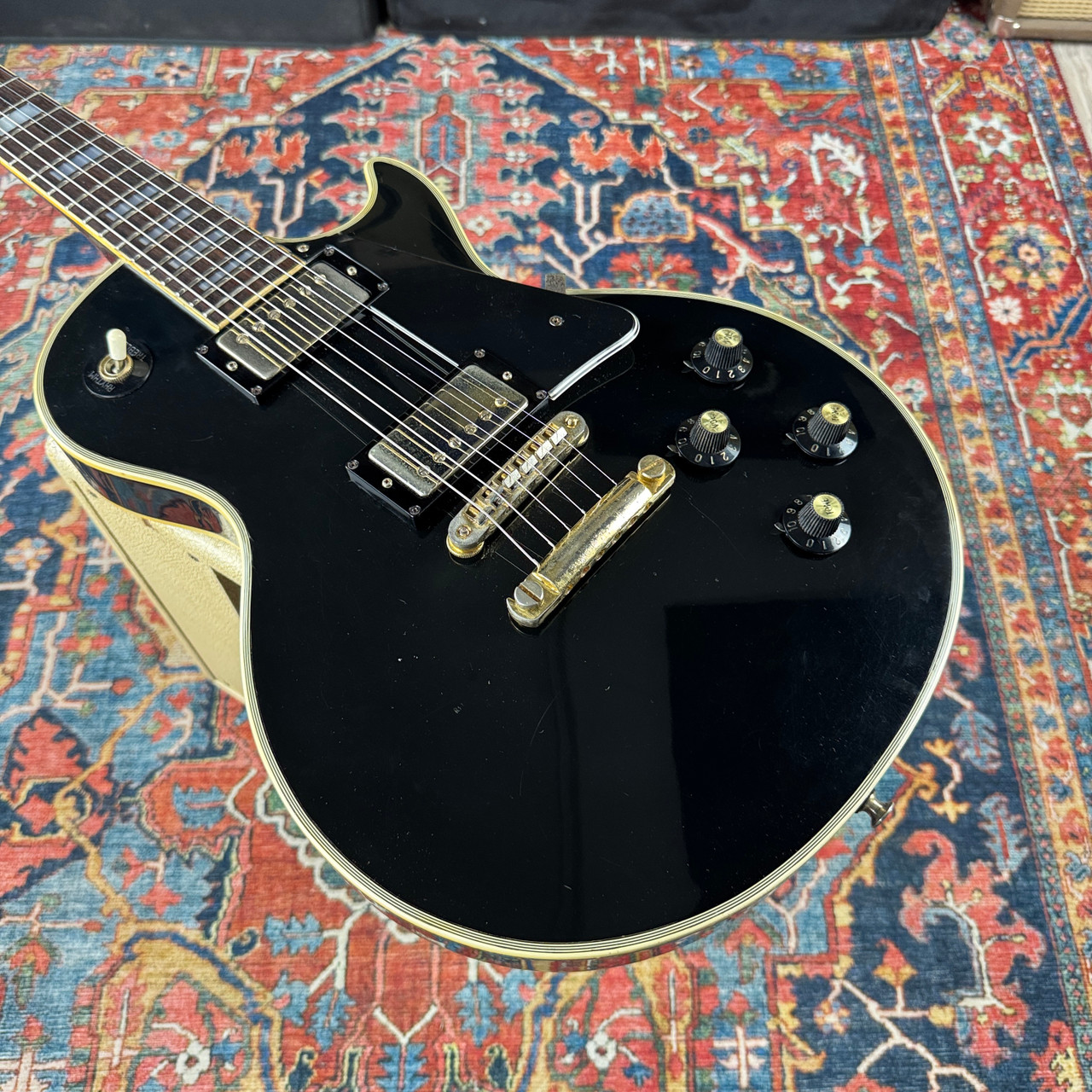 Greco Les Paul Custom Model EG800CB w/PU-2 A-5 Pickups -1978