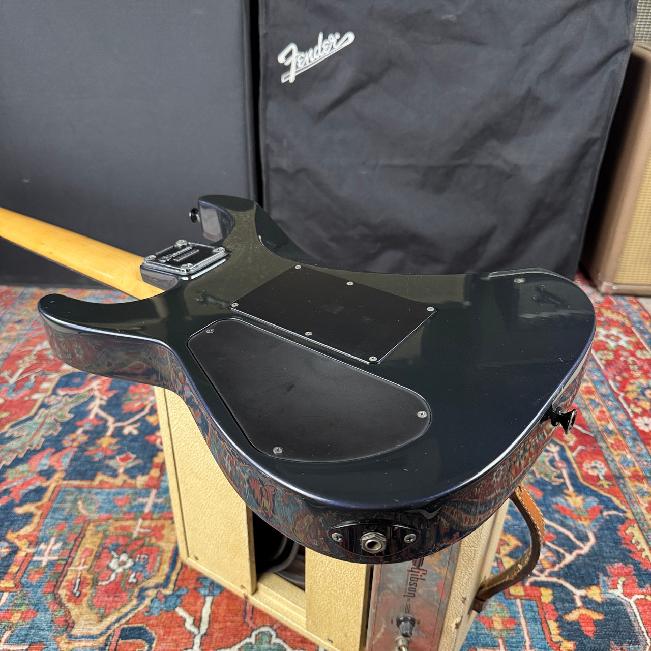 Charvel CDS-055-HH Superstrat MIJ Japan 1993 - Rare Gunmetal Blue