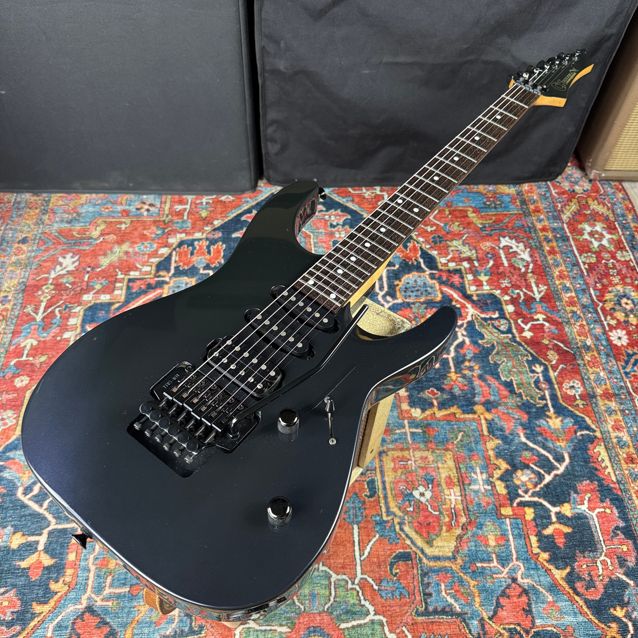 Charvel CDS-055-HH Superstrat MIJ Japan 1993 - Rare Gunmetal Blue