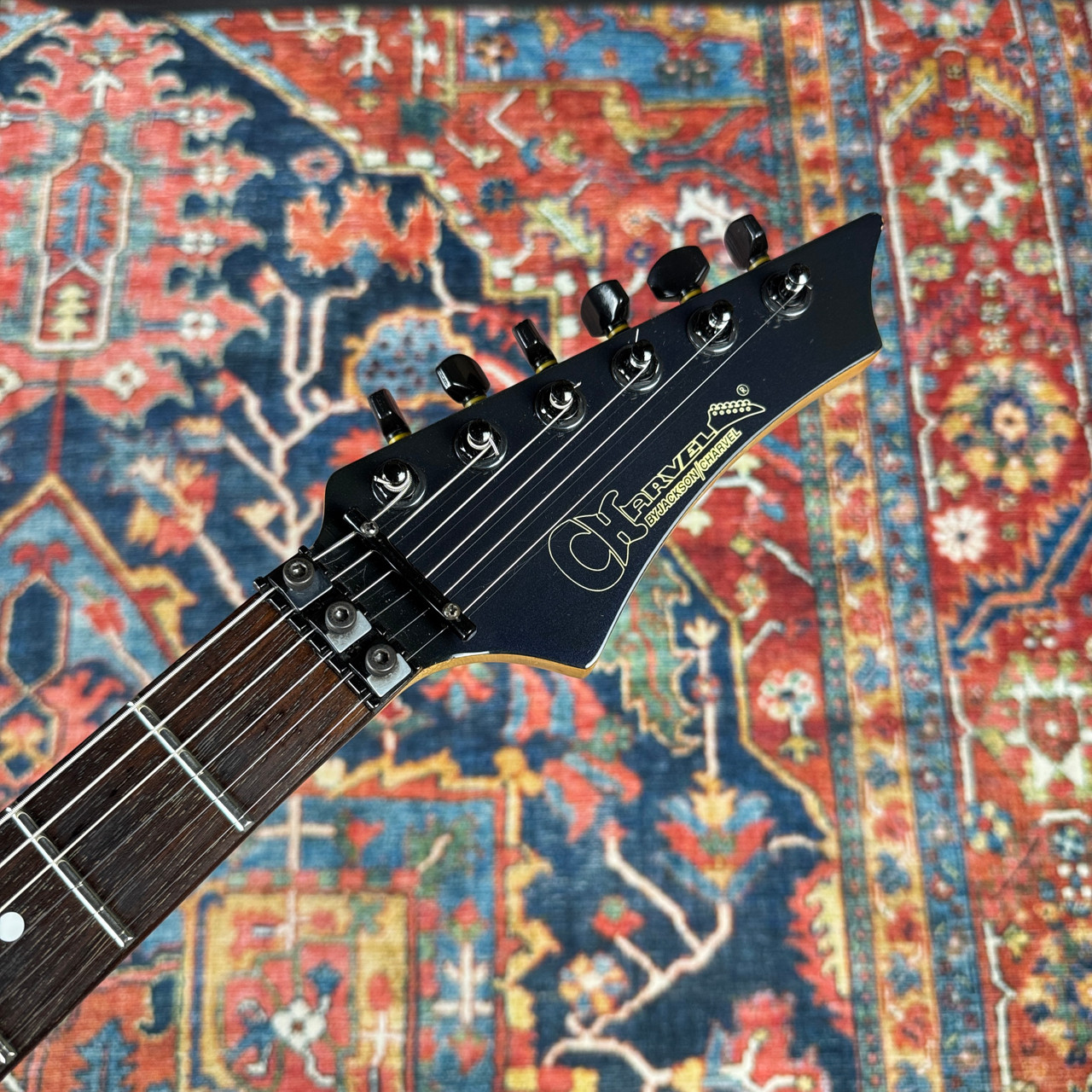 Charvel CDS-055-HH Superstrat MIJ Japan 1993 - Rare Gunmetal Blue