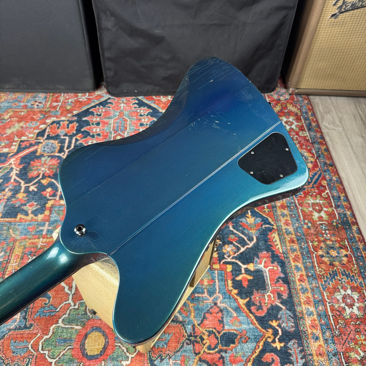 Gibson USA Thunderbird IV 2001年製 Gibson Thunderbird IV Pelham Blue *Rare Color* Neck Through w/OHSC