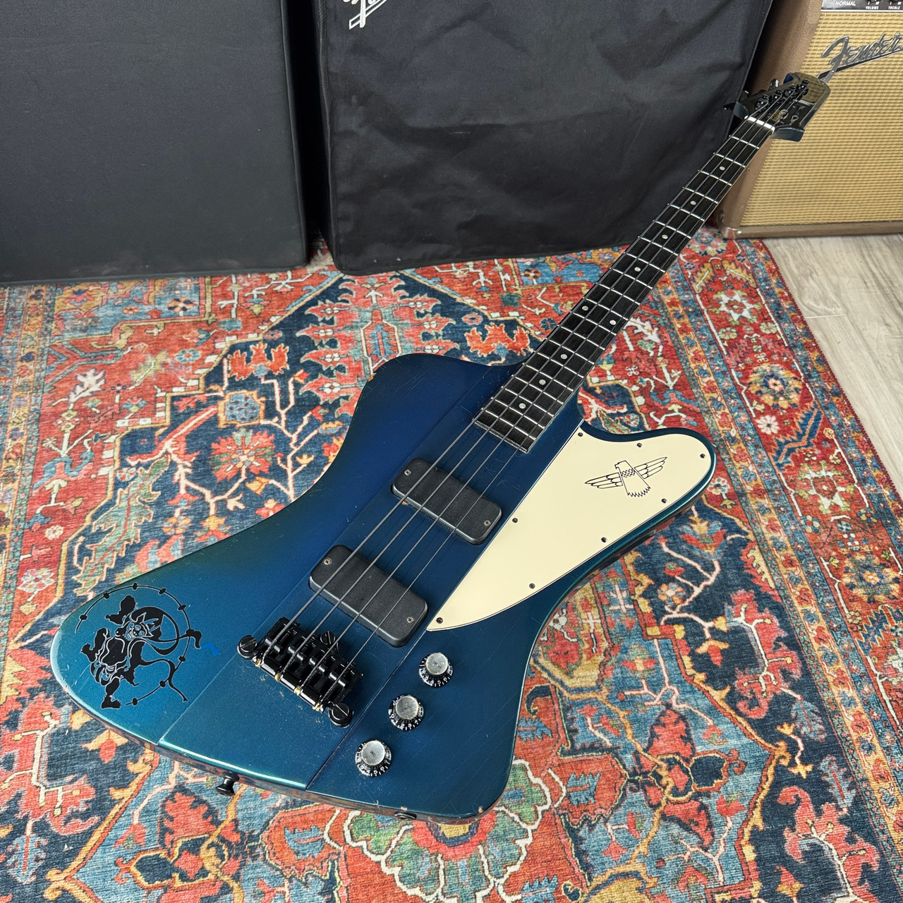 Gibson Thunderbird IV Pelham Blue *Rare Color* Neck Through w/OHSC 