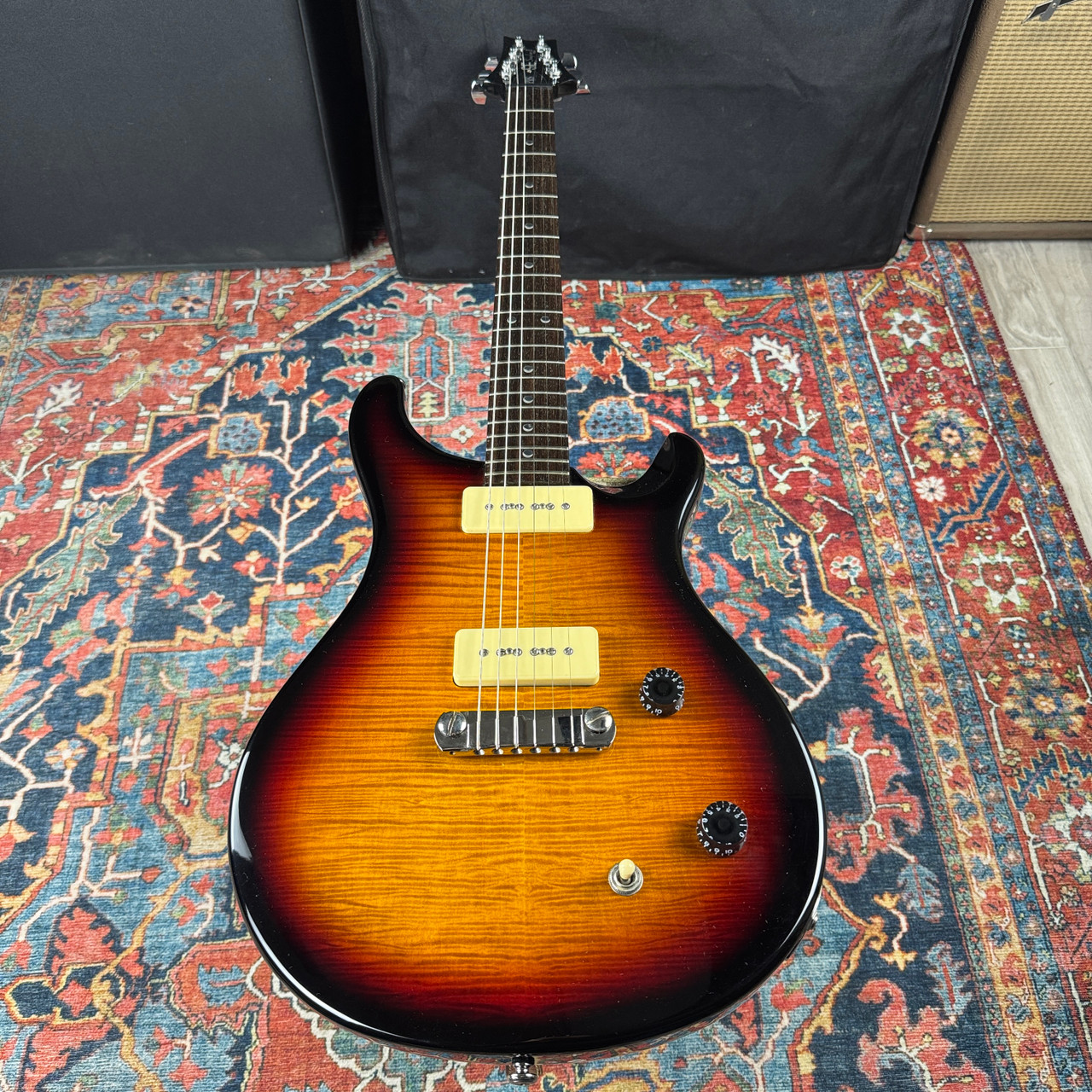 PRS Soapbar II Double Cut SE Flame Maple 3 Tone Sunburst - 2007