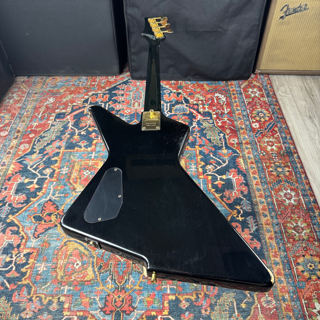 ベース Ibanez DT-670 Destroyer II Bass Ibanez Destroyer II Bass Model DT-670 Fujigen *Pro Setup* - 1984