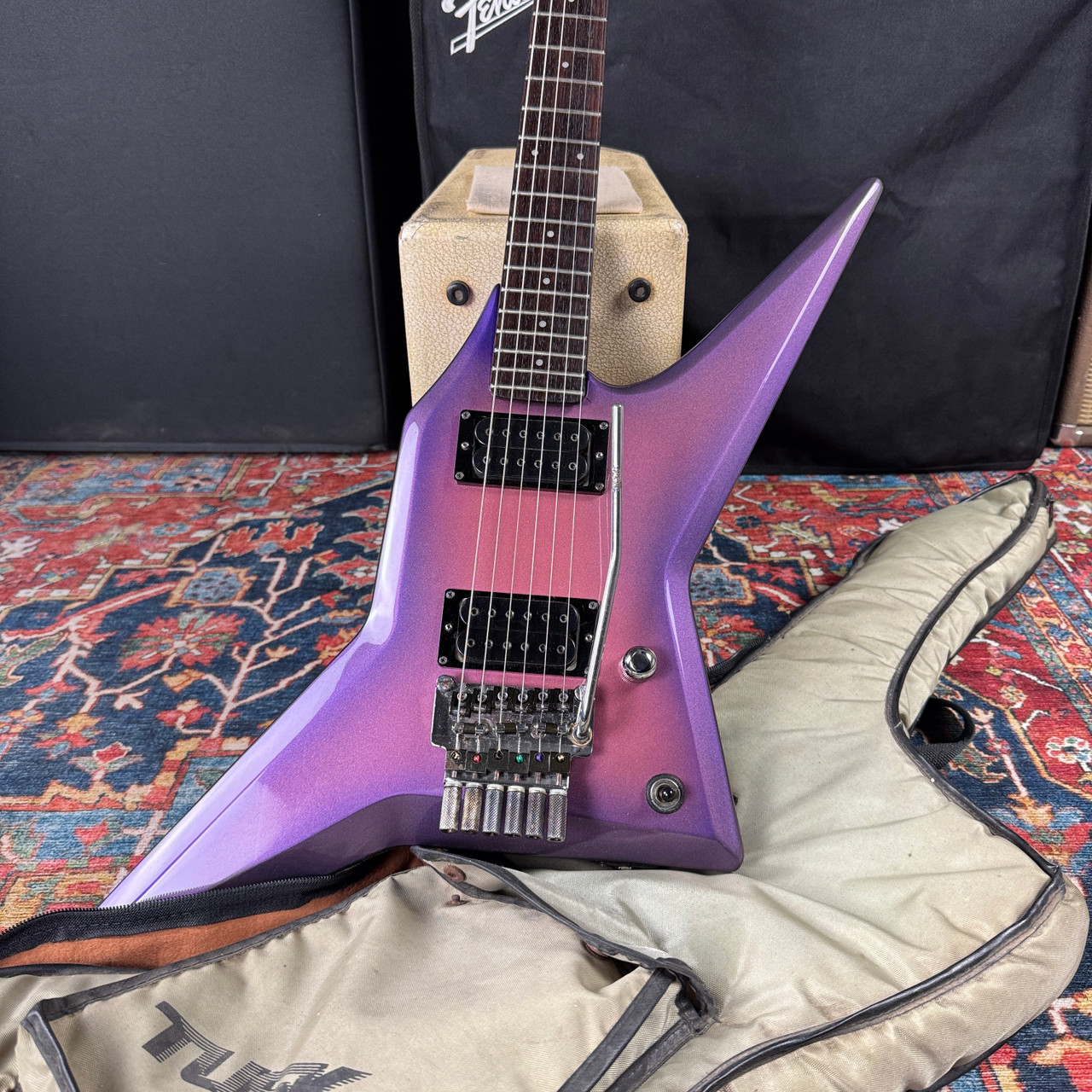 Greco Tusk GTX-55 Made in Japan Purple Burst - 1984