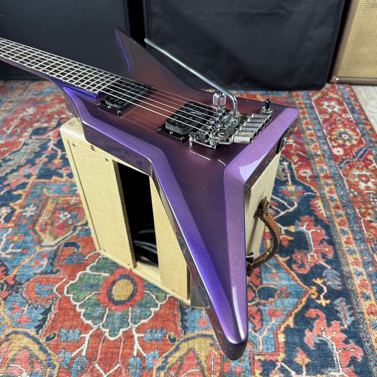 Greco Tusk GTX-55 Made in Japan Purple Burst - 1984