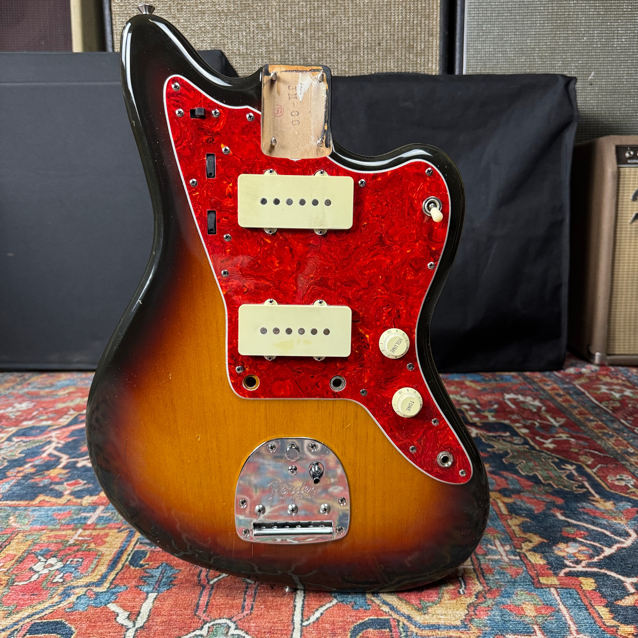 Fender Japan Jazzmaster Model JM66 Loaded Body - Sunburst