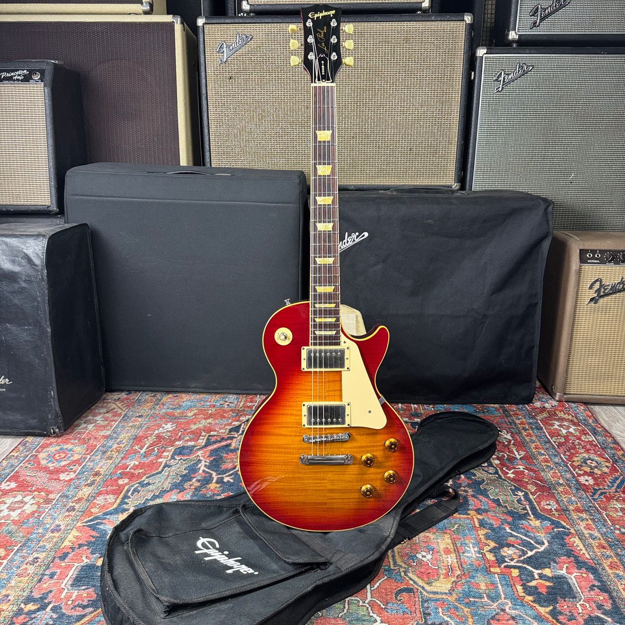 Epiphone by Gibson Les Paul Standard Model LPS-85F Yamano Japan - 2000