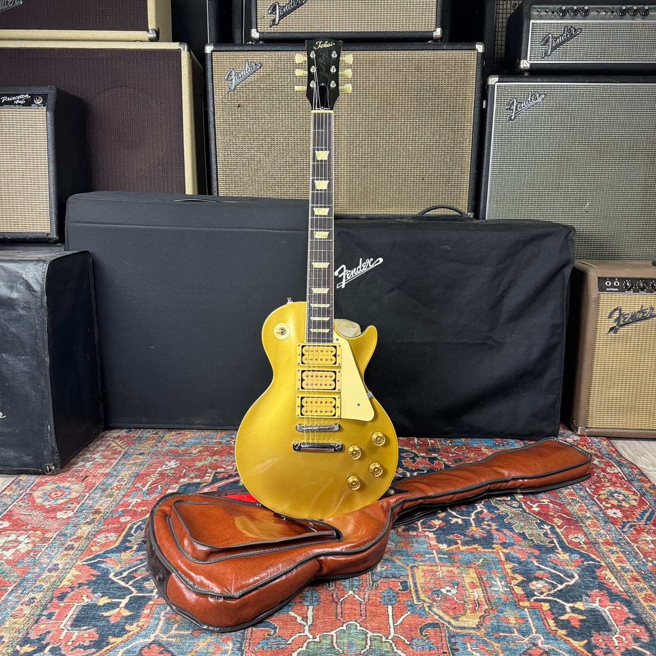 Tokai Love Rock Gold Top Model LS-50 3 Pickup MOD - 1982