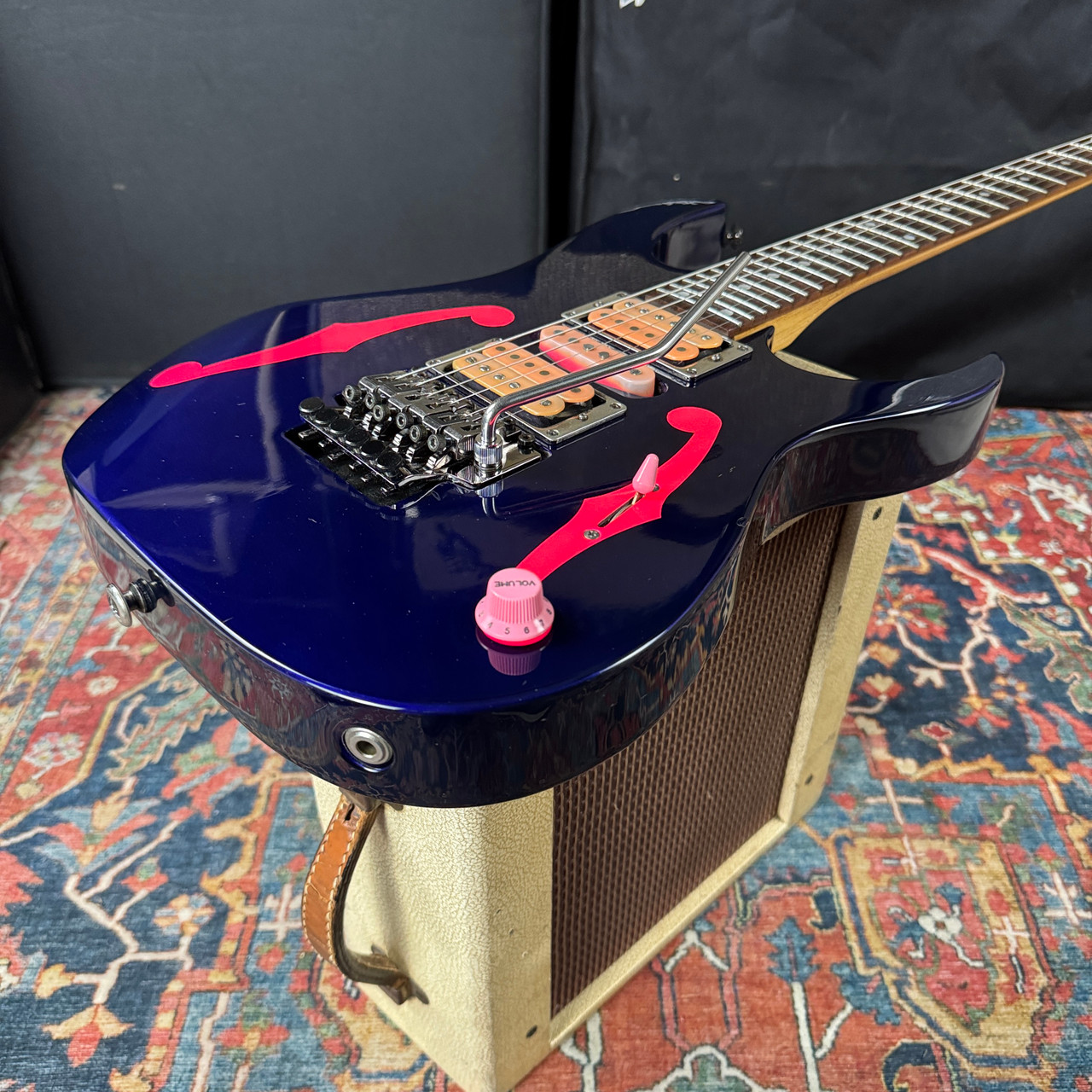 Ibanez Paul Gilbert Model PGM30 Lo TRS II Trem Jewel Blue Fujigen