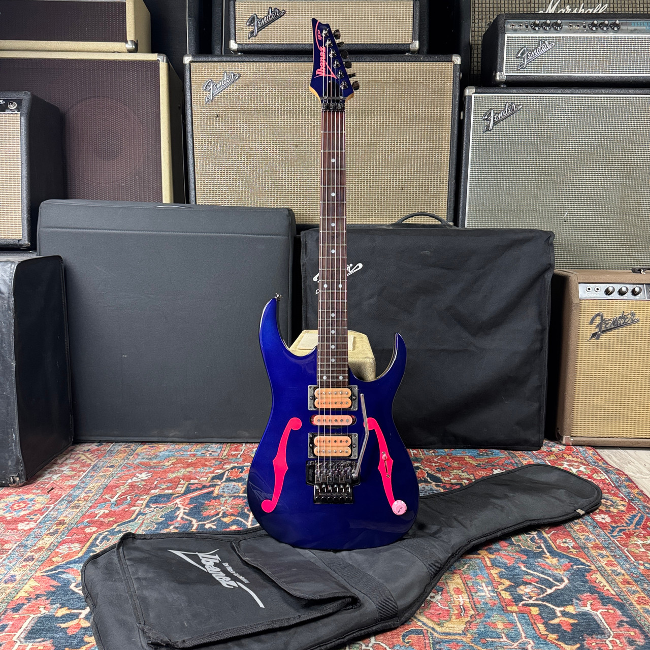 Ibanez Paul Gilbert Model PGM30 Lo TRS II Trem Jewel Blue Fujigen
