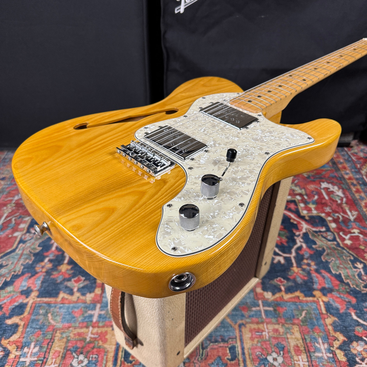 1972 Fender Telecaster Thinline Reissue Model TN72-85 MIJ Fujigen
