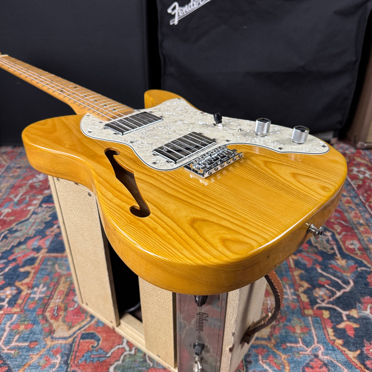 1972 Fender Telecaster Thinline Reissue Model TN72-85 MIJ Fujigen