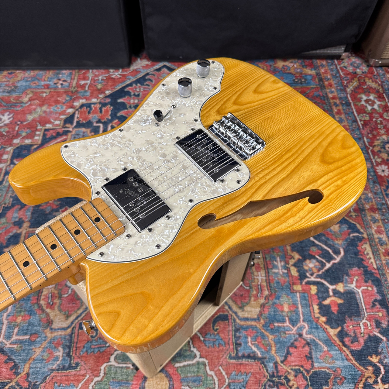 1972 Fender Telecaster Thinline Reissue Model TN72-85 MIJ Fujigen