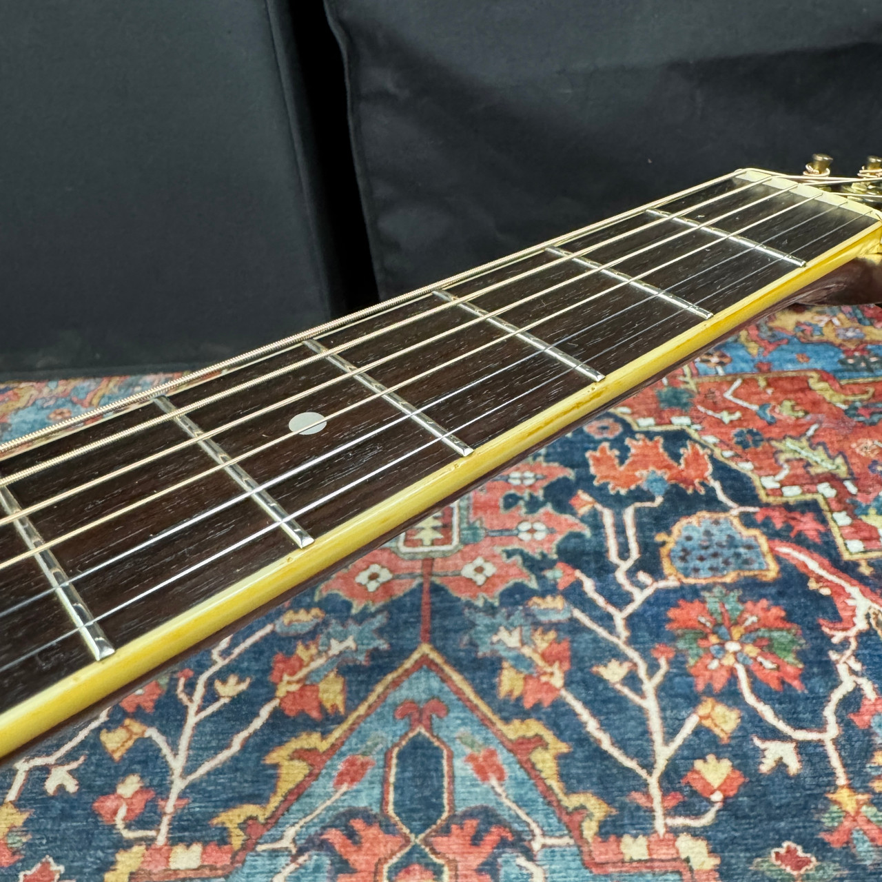 Morris MV701 Vanguard Solid Top Sunburst Wide Nut Made in Japan