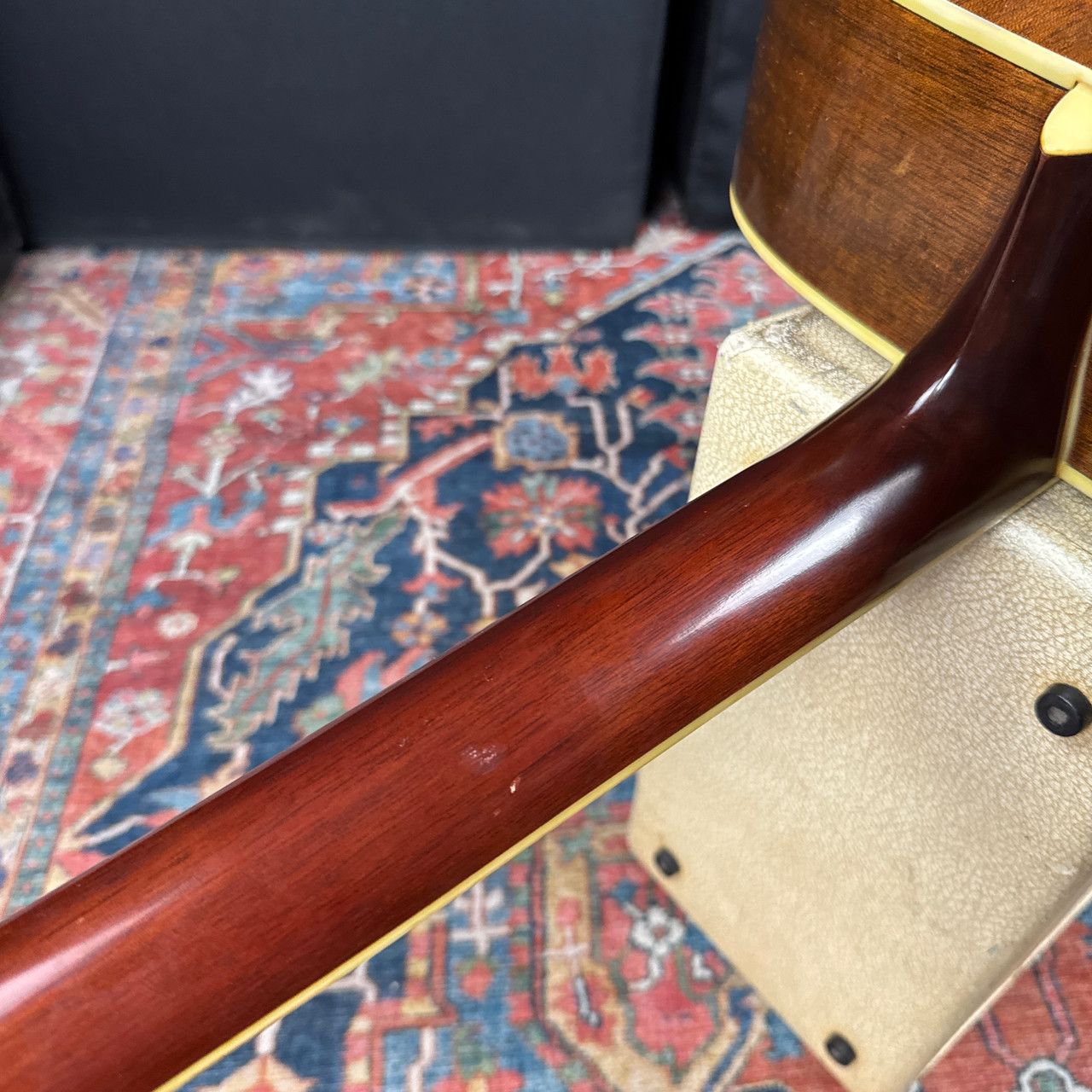 Morris MV701 Vanguard Solid Top Sunburst Wide Nut Made in Japan