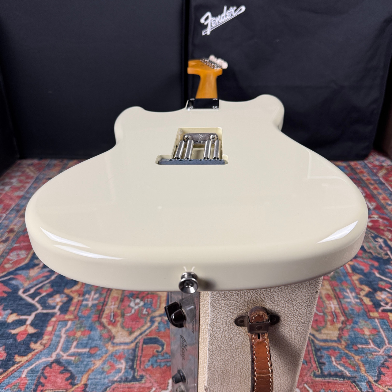 Fender Char Artist Model Mustang Olympic White - 2019