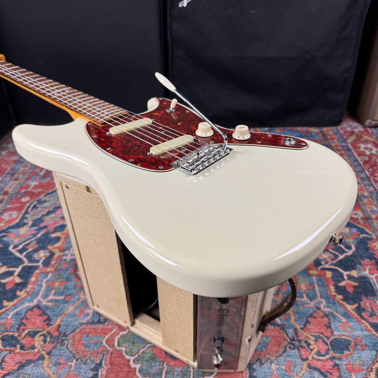 Fender Char Artist Model Mustang Olympic White - 2019