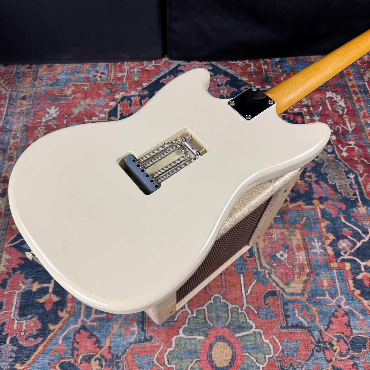 Fender Char Artist Model Mustang Olympic White - 2019