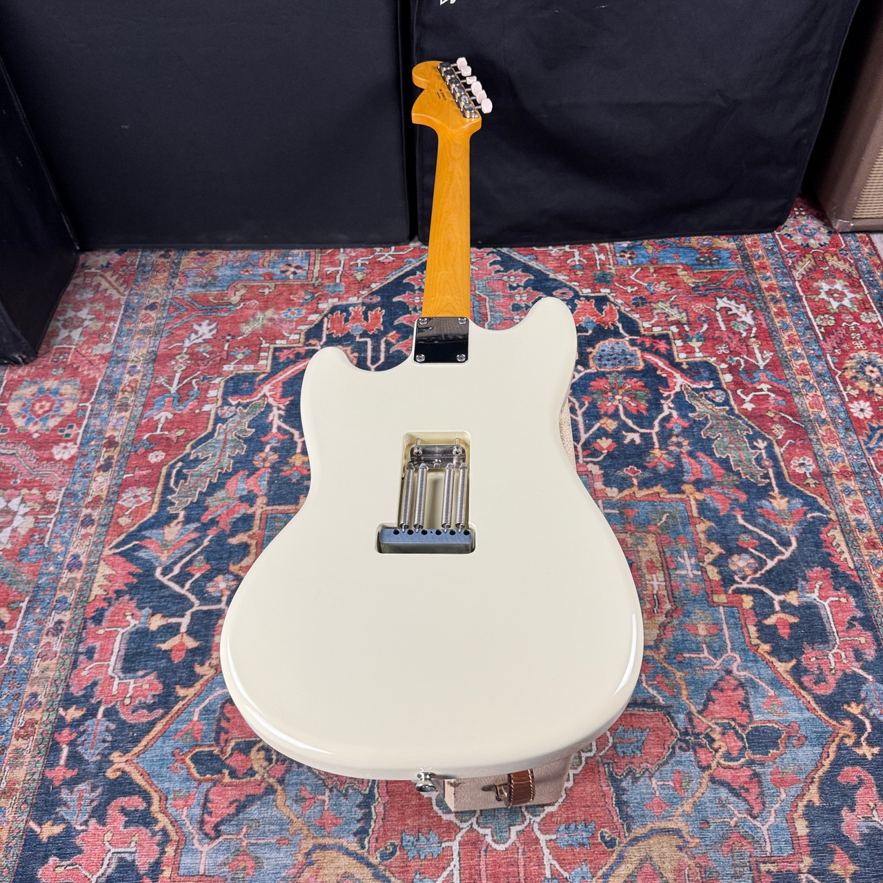 Fender Char Artist Model Mustang Olympic White - 2019