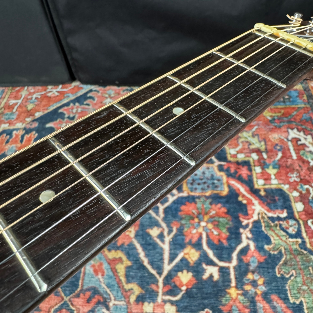 Video* Yamaki Custom Folk No 125 Dreadnought w/Vintage Hard Shell