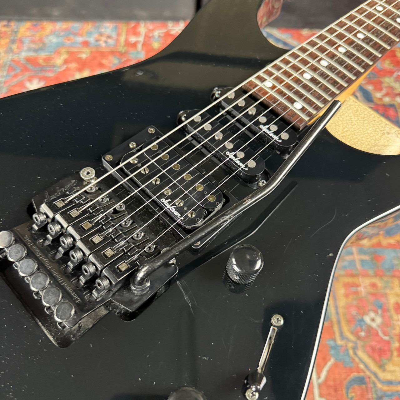 Jackson Super Dinky Student SSH Superstrat Black - 1991