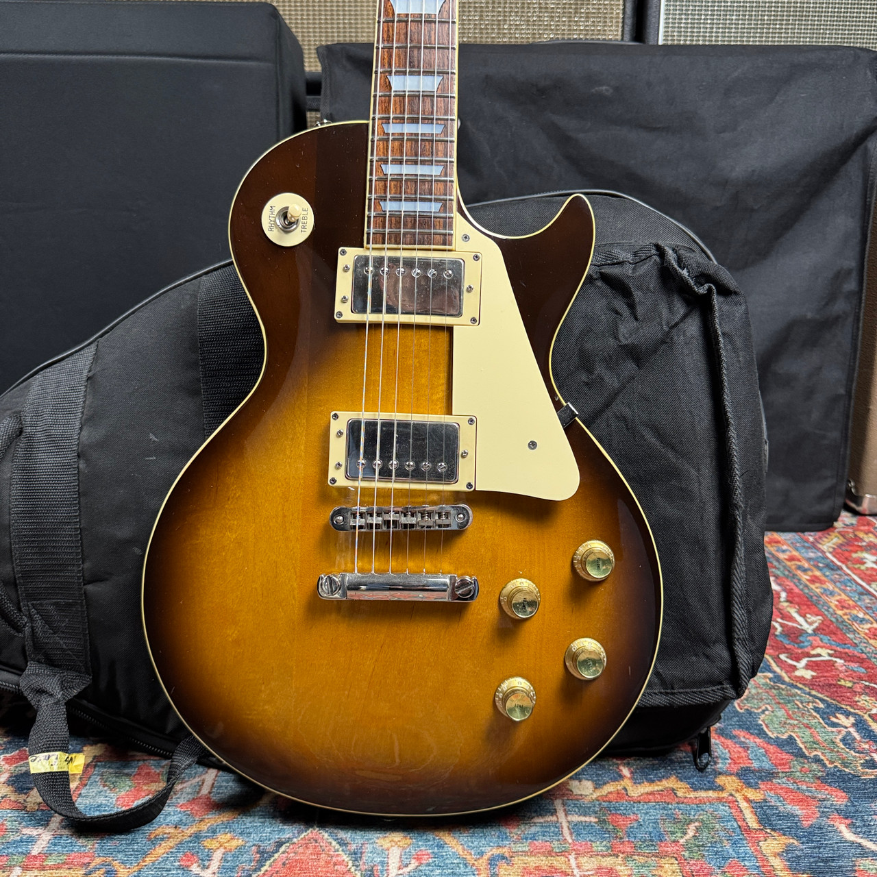 Video* Greco Les Paul EG-500 Tobacco Burst *Rare Headstock