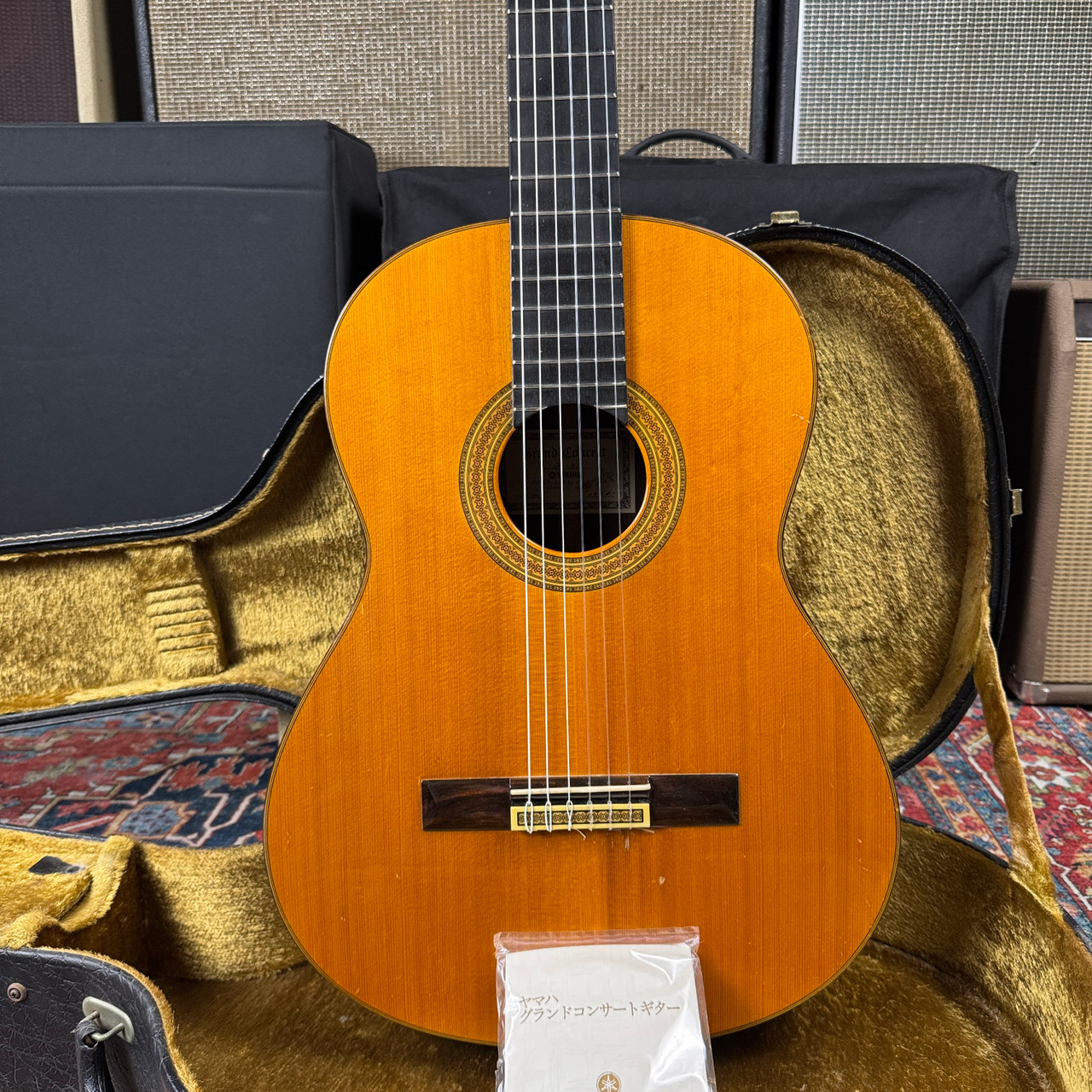 原田周廣 サイン入 1977年 YAMAHAクラシックギター ヤマハ Yahoo