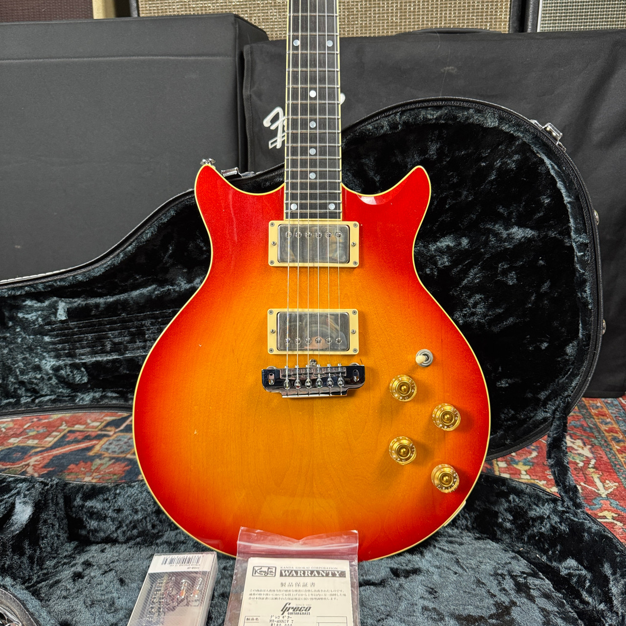 VIDEO* Greco Mick Ralphs Les Paul Double Cut Anniversary Model MR