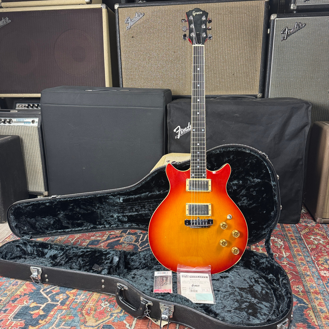 VIDEO* Greco Mick Ralphs Les Paul Double Cut Anniversary Model MR