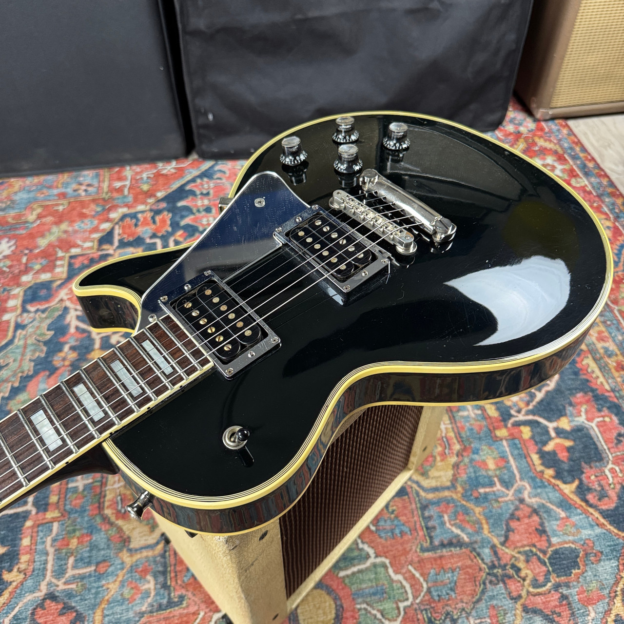 VIDEO* Greco Les Paul Custom John Sykes Model JS-55 Dry Pickup - 1984