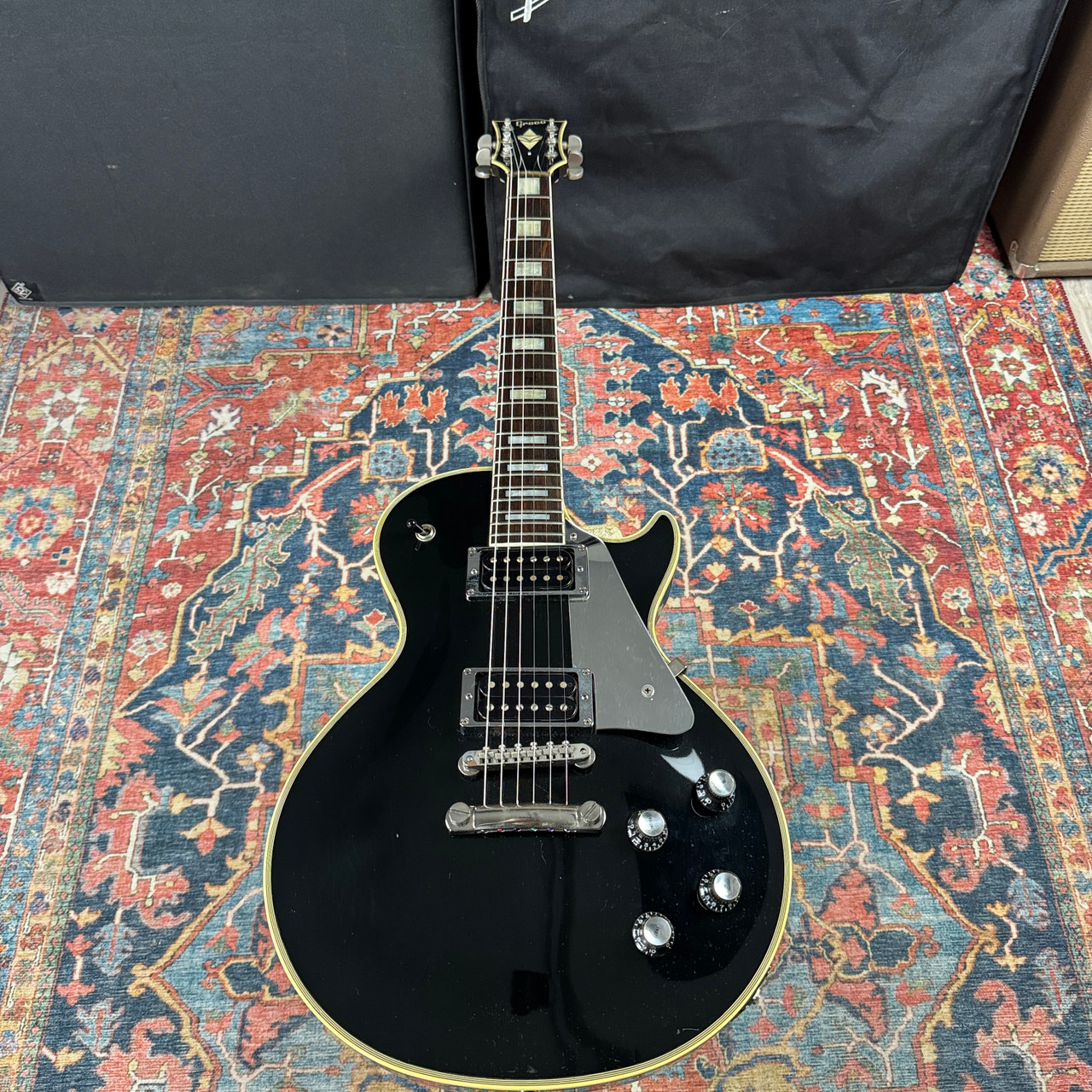 VIDEO* Greco Les Paul Custom John Sykes Model JS-55 Dry Pickup - 1984