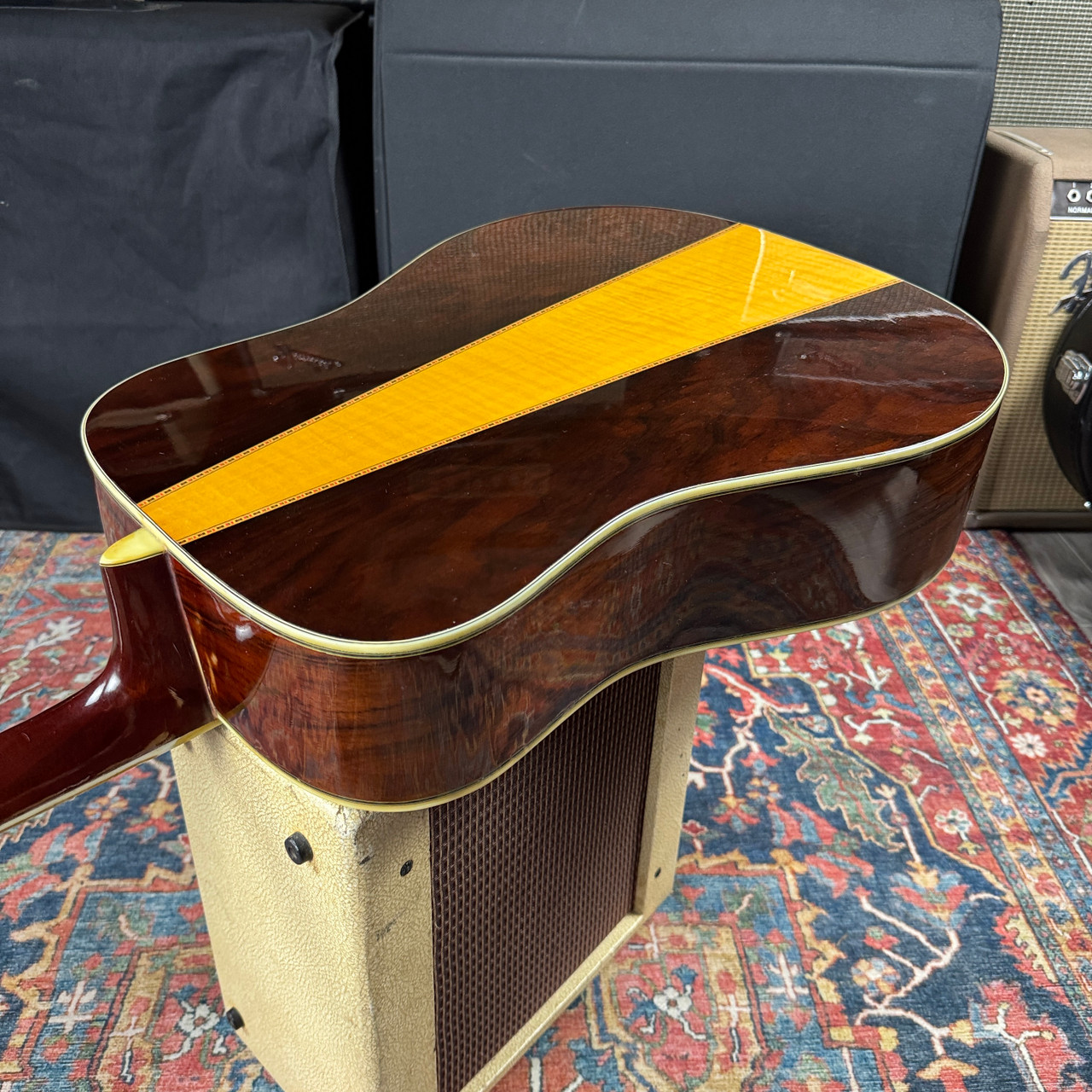 VIDEO* TF Morris Tree of Life W-100D Dreadnought Made in Japan - 1980