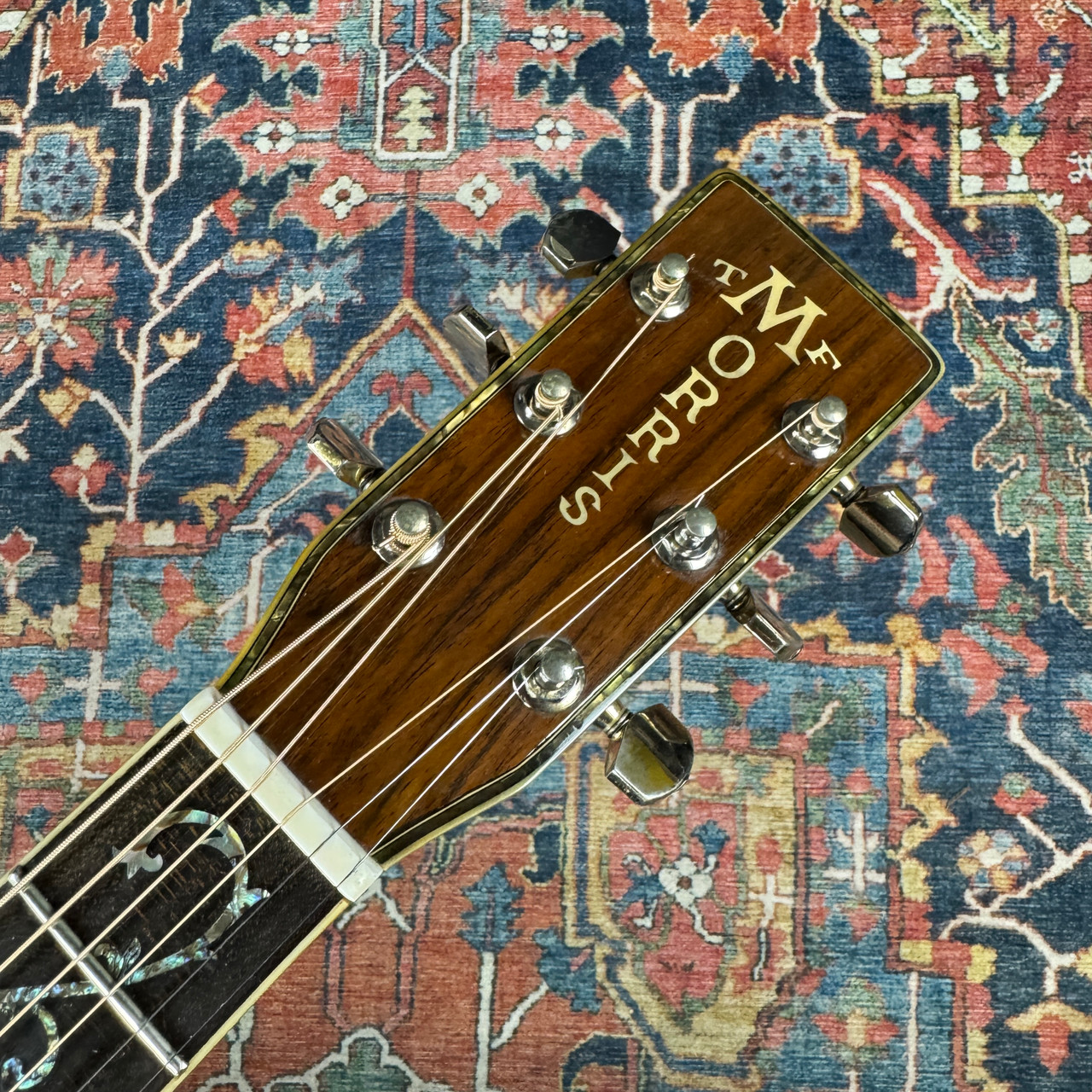 VIDEO* TF Morris Tree of Life W-100D Dreadnought Made in Japan - 1980
