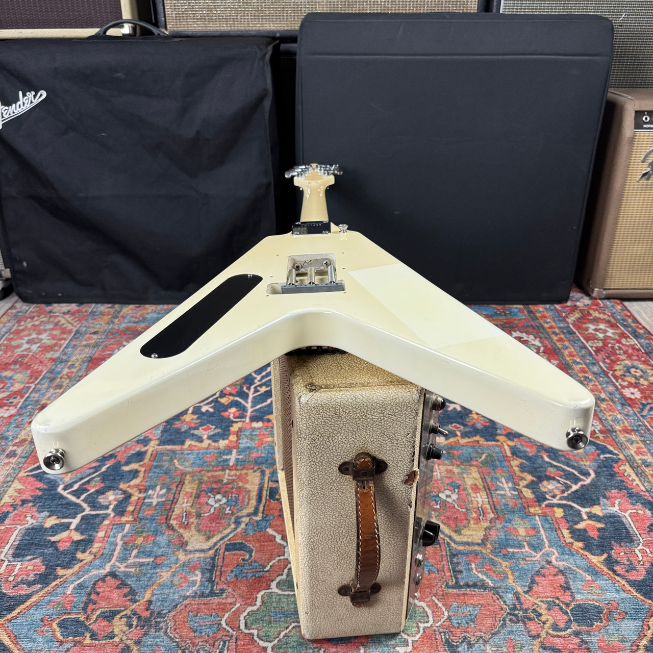 Fernandes Flying V Model BSV-70 Short Scale Heavy Metal Version - 1985