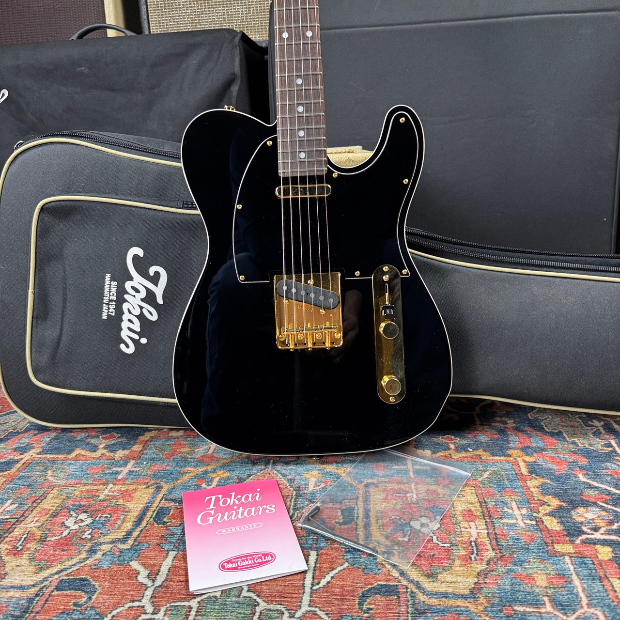 VIDEO* Tokai Telecaster Custom Model ATE136B-G Vintage Series