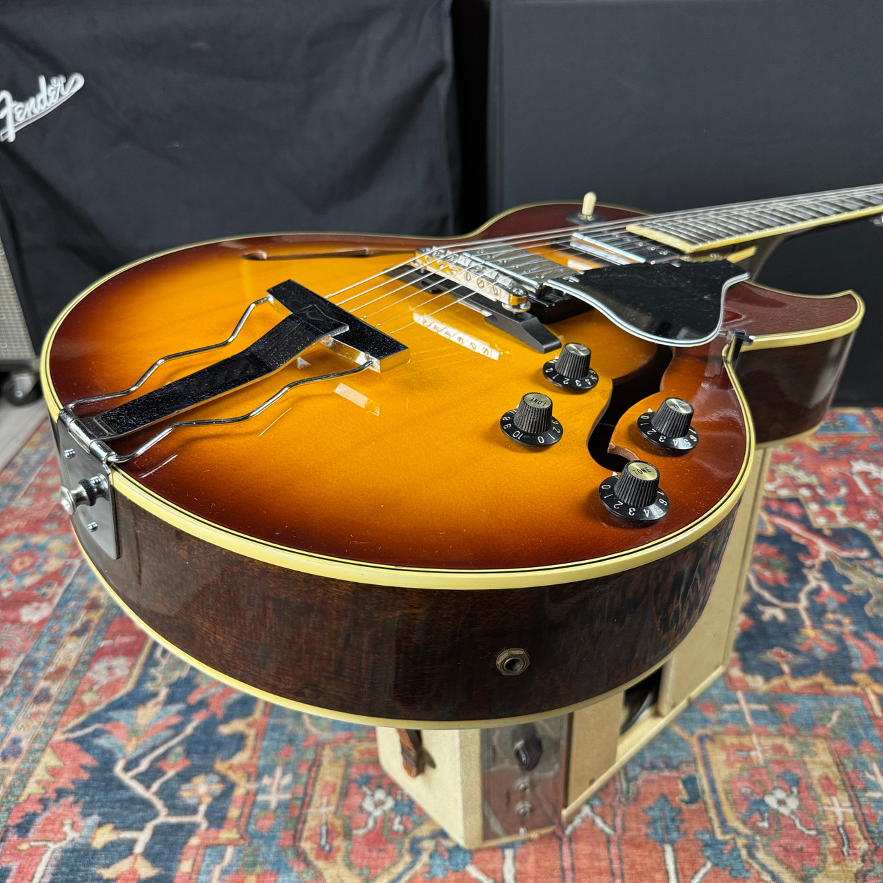 VIDEO* Greco ES175 Style Hollow Body Model S-55 Made in Japan