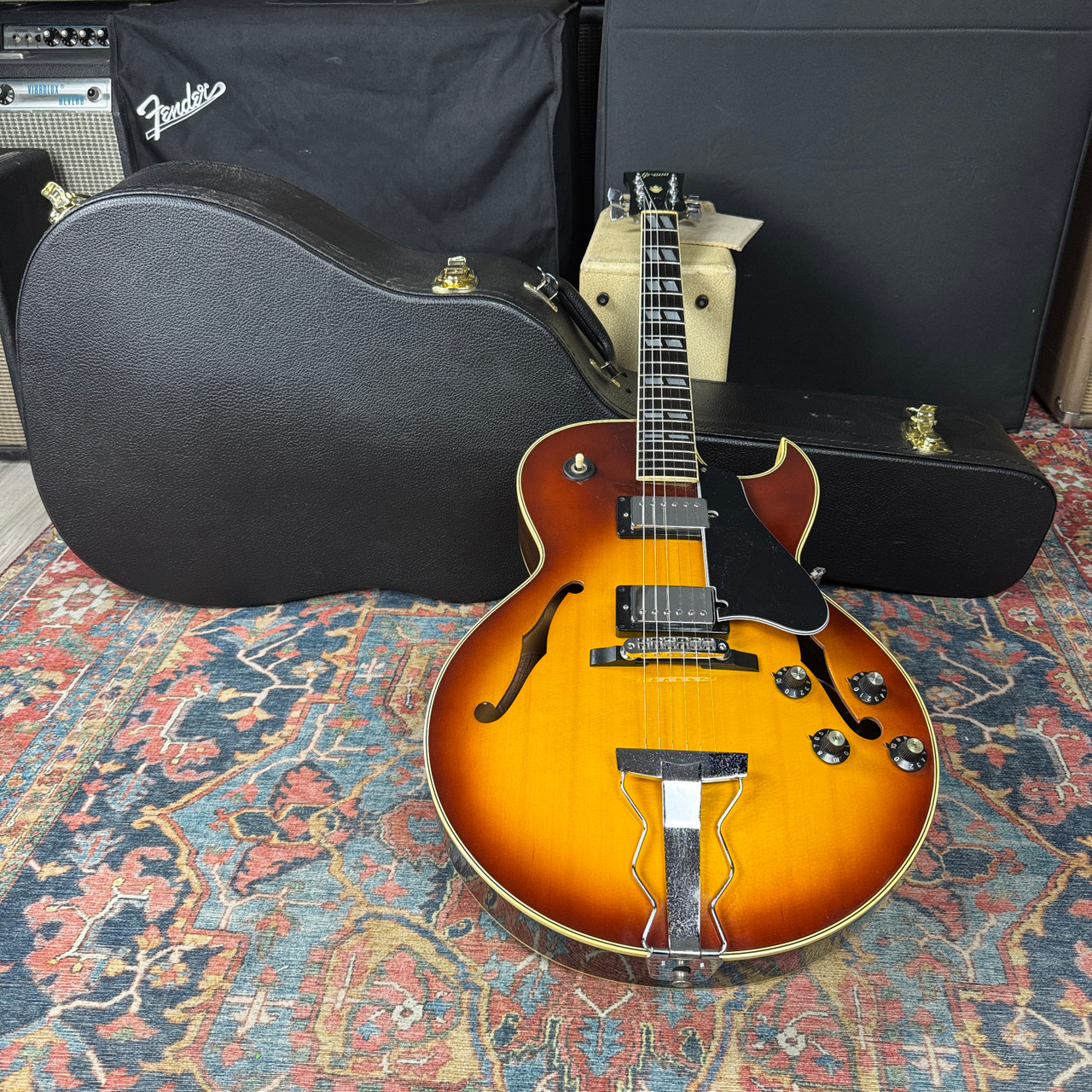 VIDEO* Greco ES175 Style Hollow Body Model S-55 Made in Japan