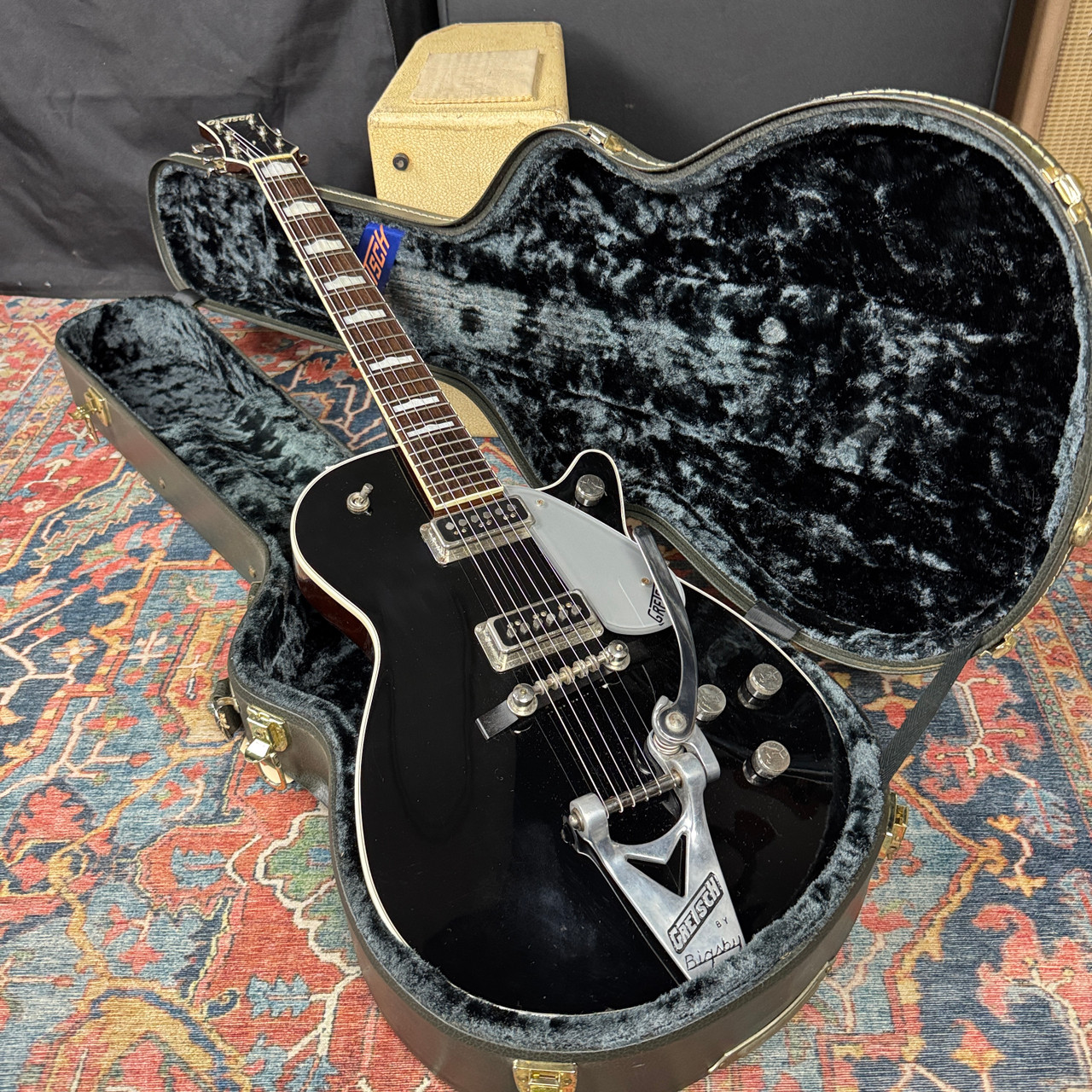 Video* Gretsch Duo Jet Reissue G6128-57 Dynasonics Terada MIJ - 2002