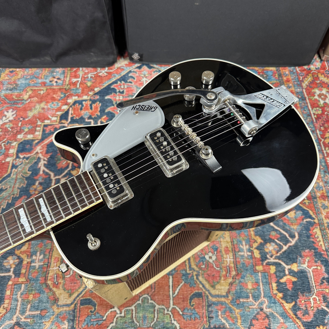 Video* Gretsch Duo Jet Reissue G6128-57 Dynasonics Terada MIJ - 2002