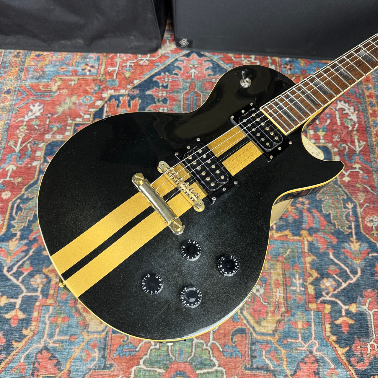 kazuhiro.custom ポールのみ Custom Made Les Paul Type Single Cut Rally Stripes Made in Japan