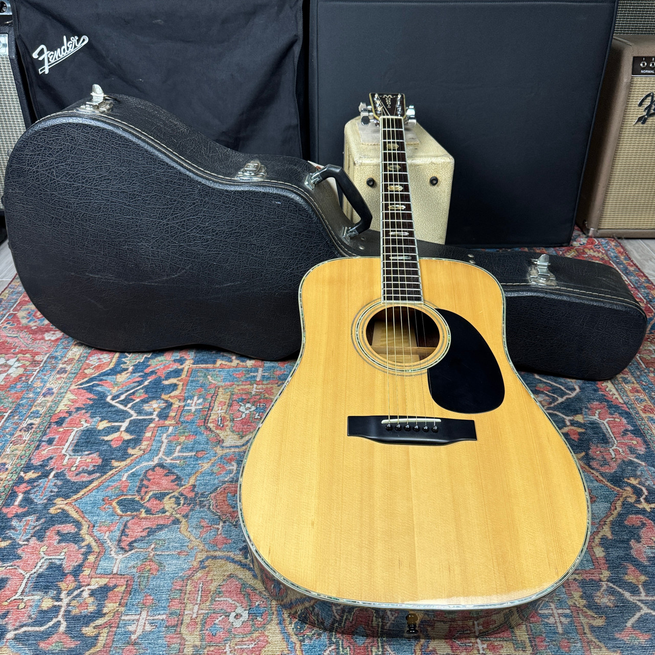 Video* TF Morris W-60 Martin D-41 Style Dreadnought - 1982