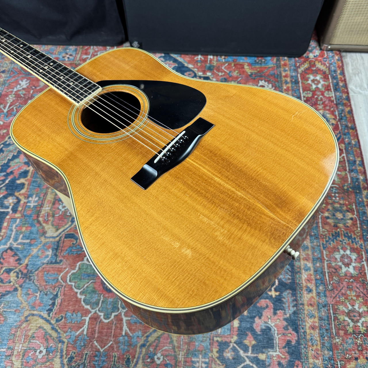 ★YAMAHA FG-350D★トップ単板日本製純正なセミハードケース1980年 ☆YAMAHA FG-350D☆トップ単板日本製純正なセミハードケース1980年