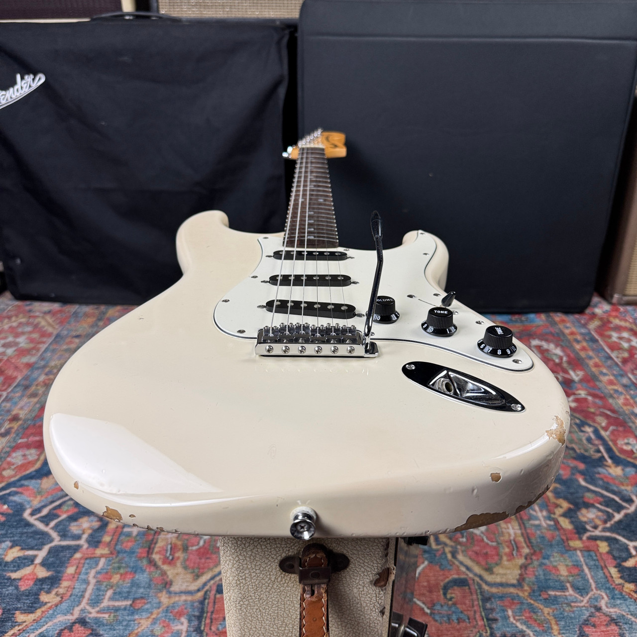 Video* 1972 Fender Stratocaster Reissue Model ST72-70 Olympic