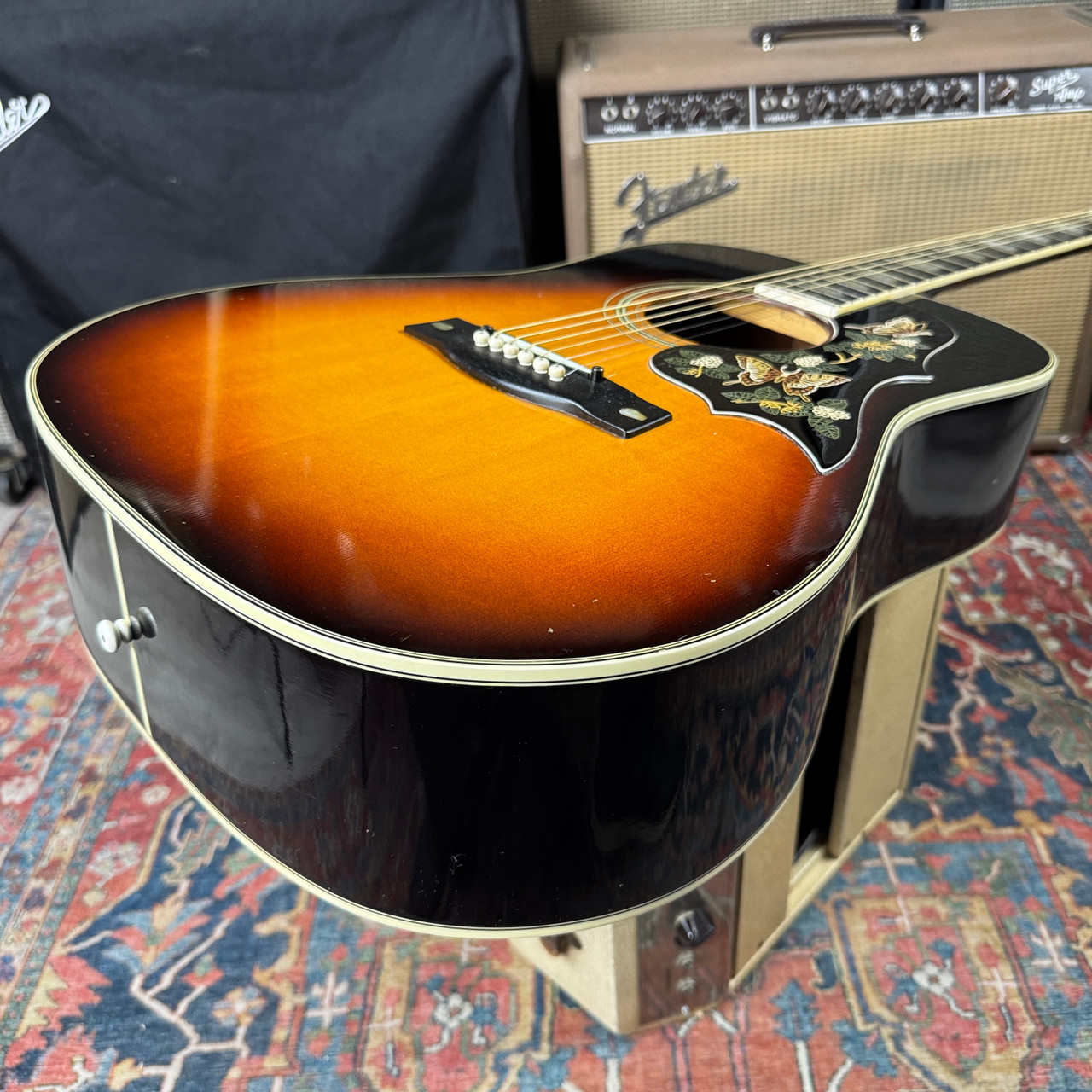 Yamaha L-7S Sunburst Jumbo Style Western - 1980