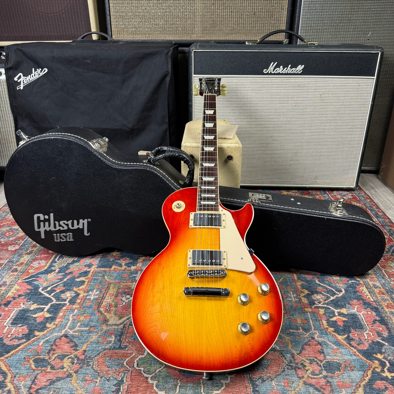 Video* Gibson Les Paul Traditional Plus Heritage Cherry Sunburst