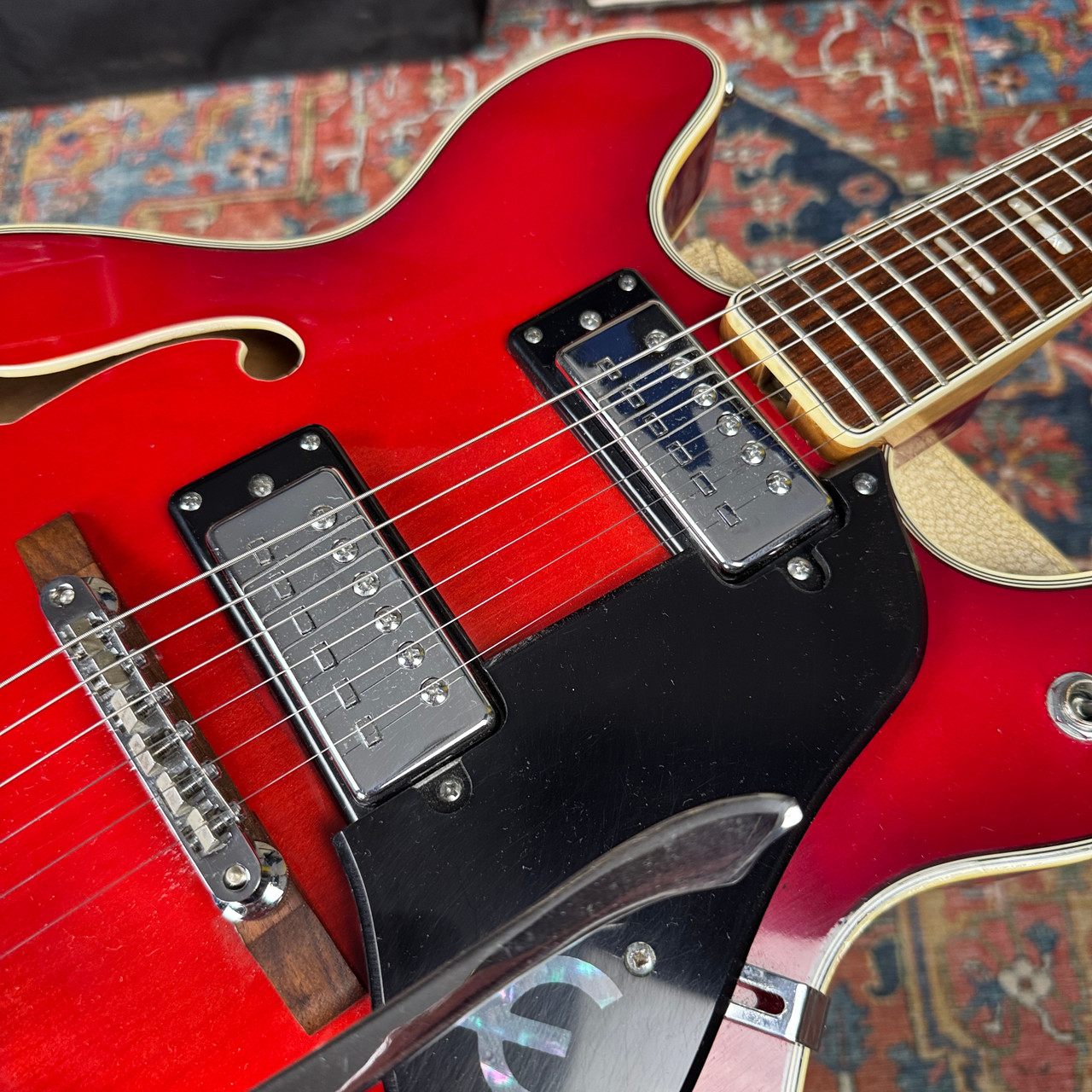 Video* Epiphone EA250 Hollow Body Blue Label Made in Japan
